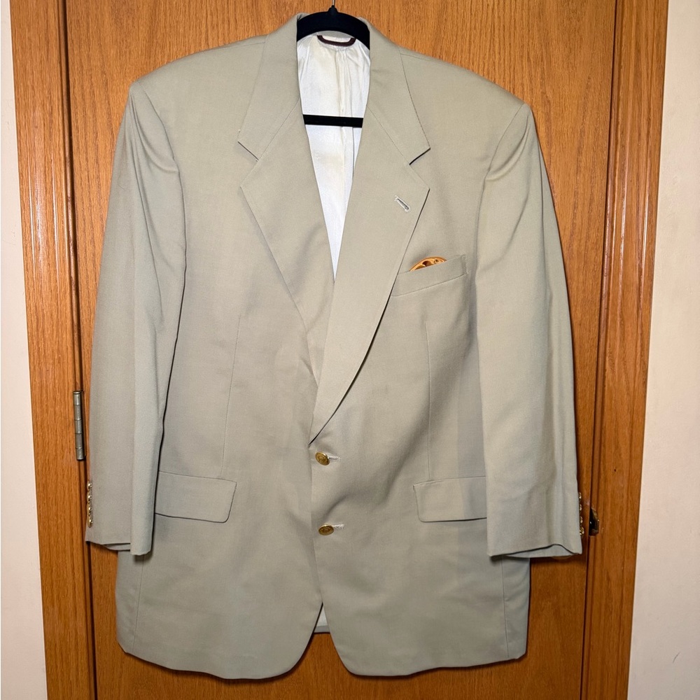 Hart Schaffner Marx Men's Blazer in Tan Fine Australian Wool